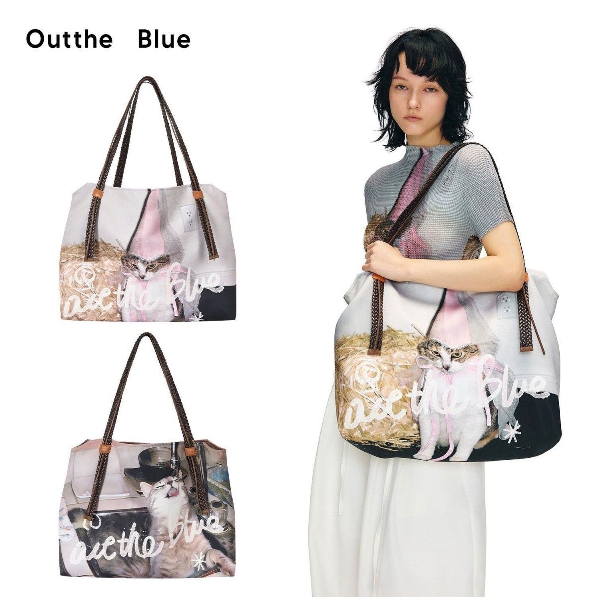 Sewing Zipper - Tote Bag Women Cat Pattern 2026