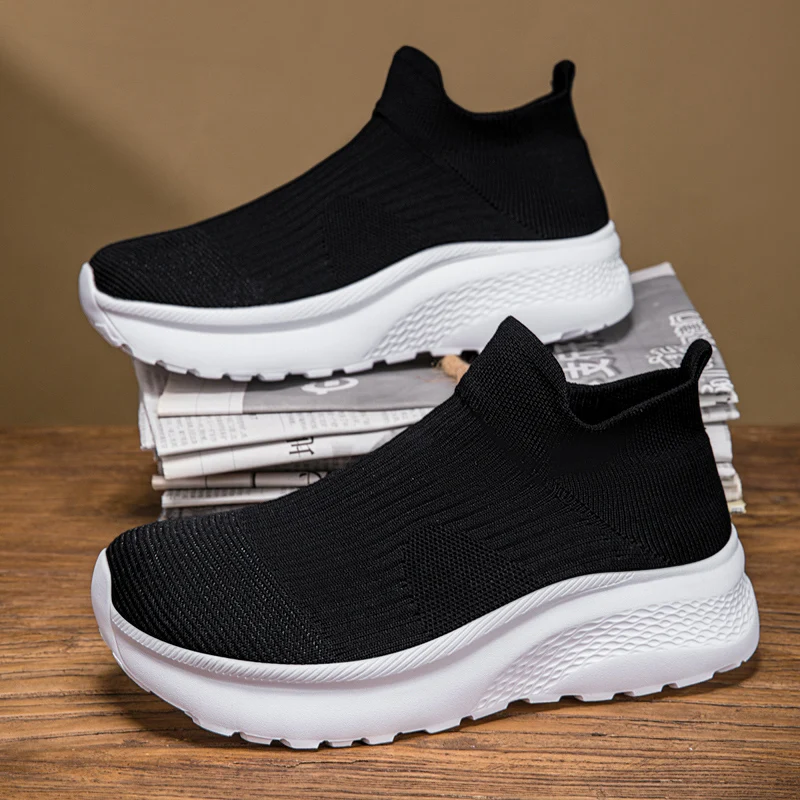 Wide Toe Knit Sneakers Men Wom - đánh giá và giá Knit Stabilizer Stretch