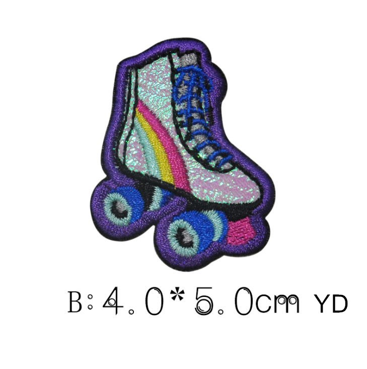 10 Pcs Rainbow Embroidered Pat - đánh giá và giá Sewing Id