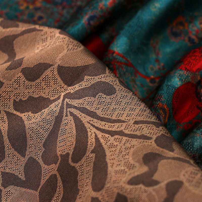 1m Floral Printed Fabric Imita - đánh giá và giá Sewing In Textile