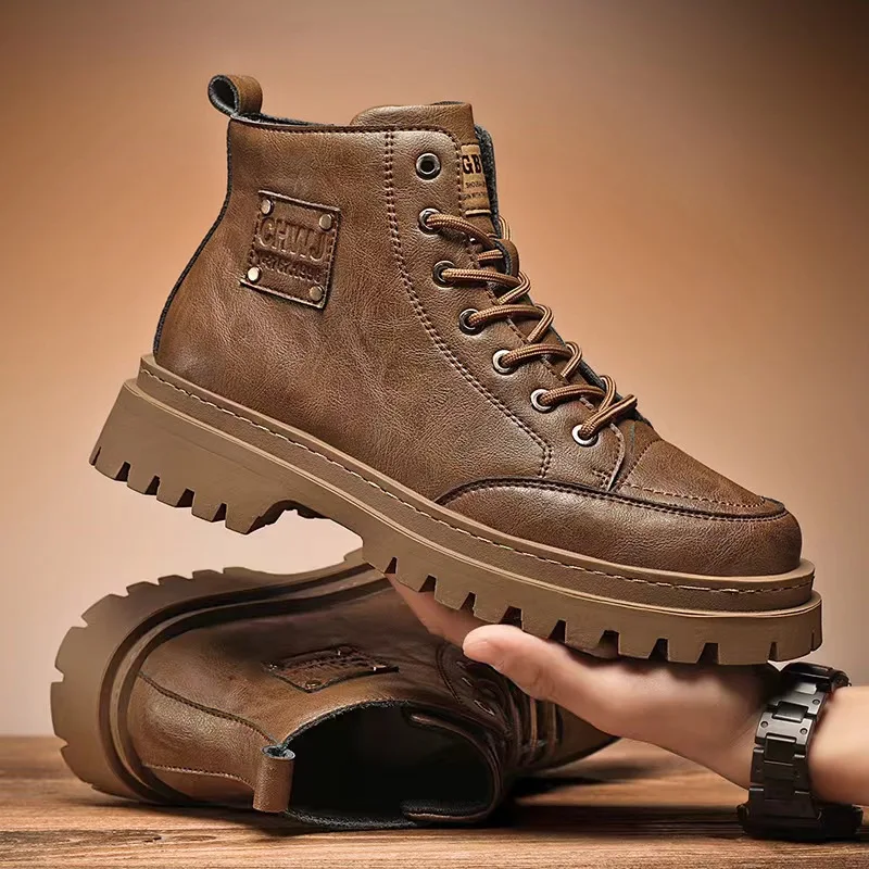 High Quality Men's Boots Platf - đánh giá và giá Sewing Nylon