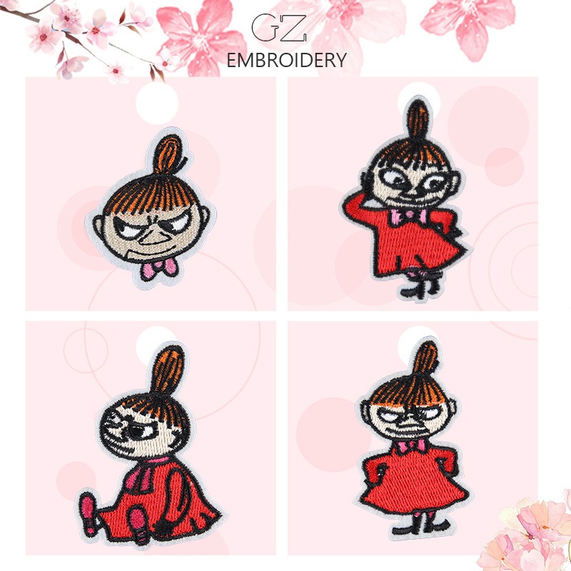 Moomin Cute Cartoon Embroidere - đánh giá và giá Sewing Repair
