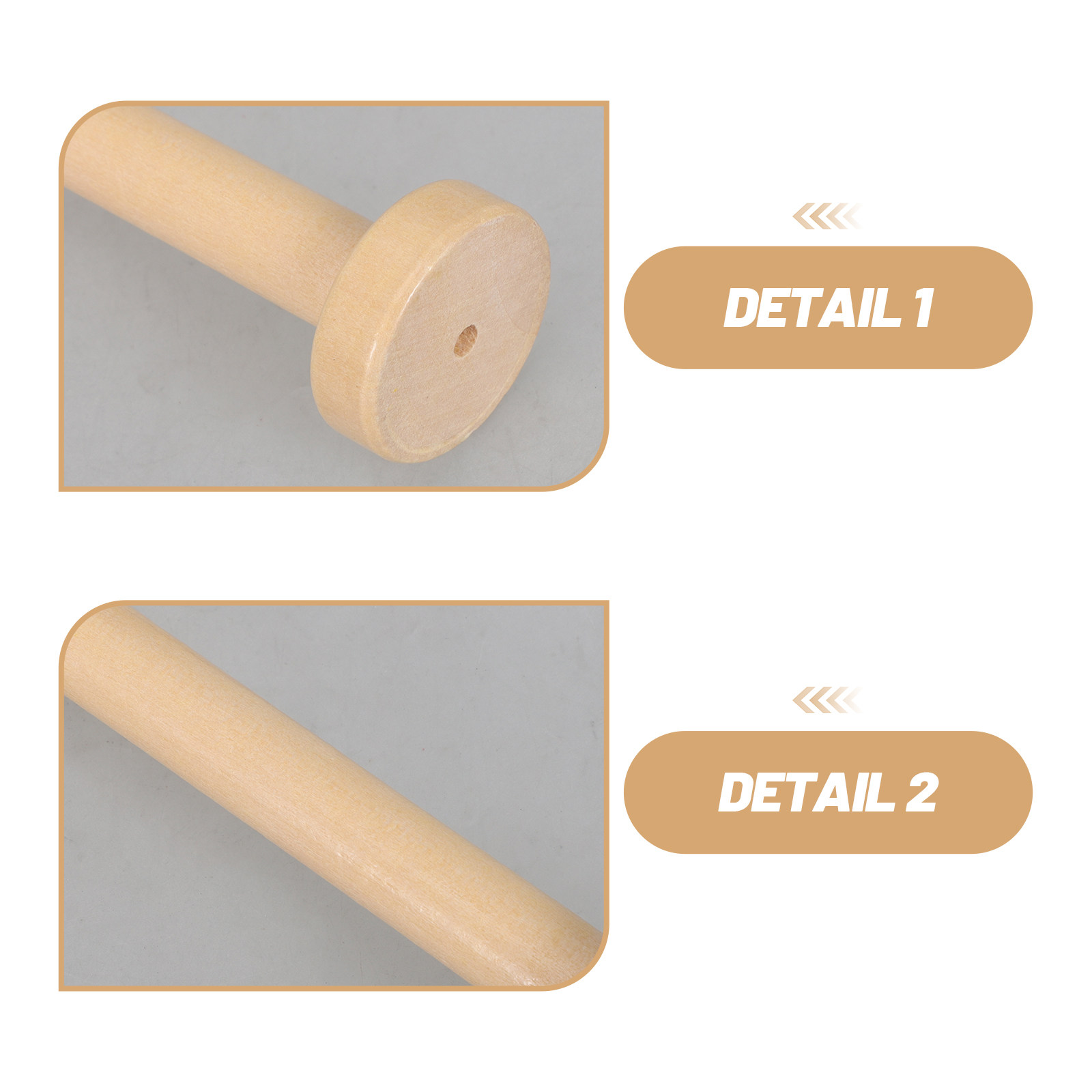 5Pcs Wooden Spools Natural Vin - đánh giá và giá Sewing In Textile