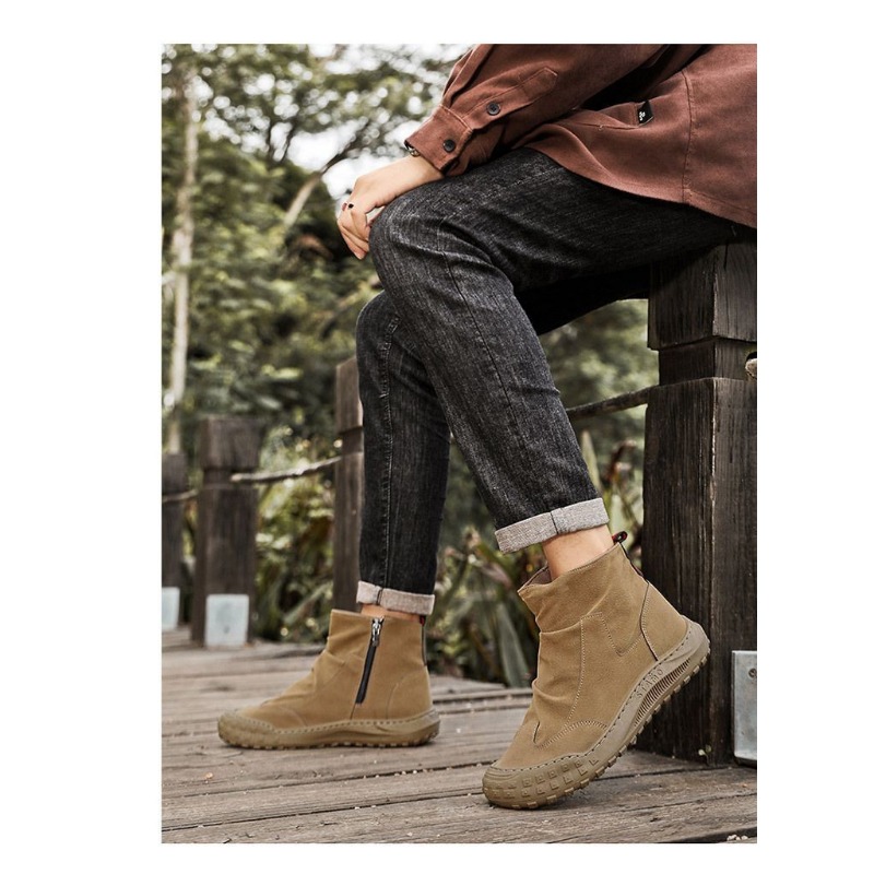 Men's High-Top Hiking Shoes fo - đánh giá và giá Sewing Nylon