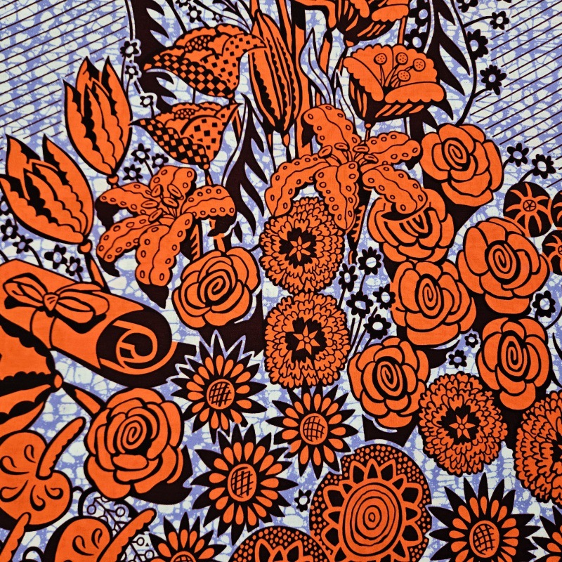 6Yards Long Cotton African Sty - đánh giá và giá Sewing Batik Fabric