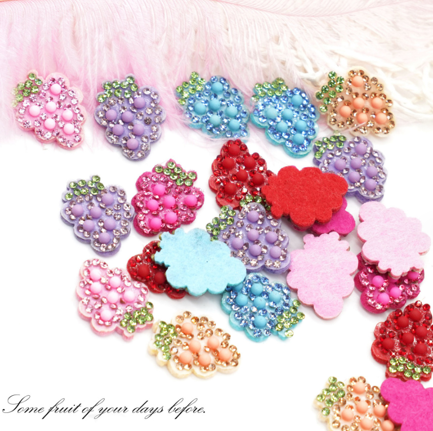 10 Pcs Grape Glue Fix Sew On R - đánh giá và giá Sewing Id