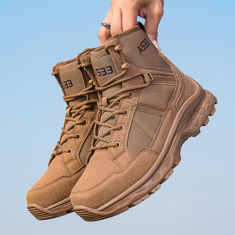 Men's Military Tactical Boots  - đánh giá và giá Sewing Zipper
