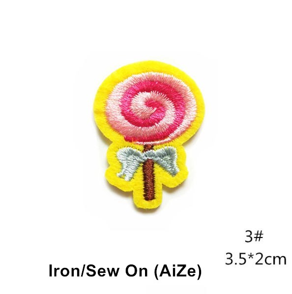 10 Pcs Fruit Cake Embroidered  - đánh giá và giá Sewing Id