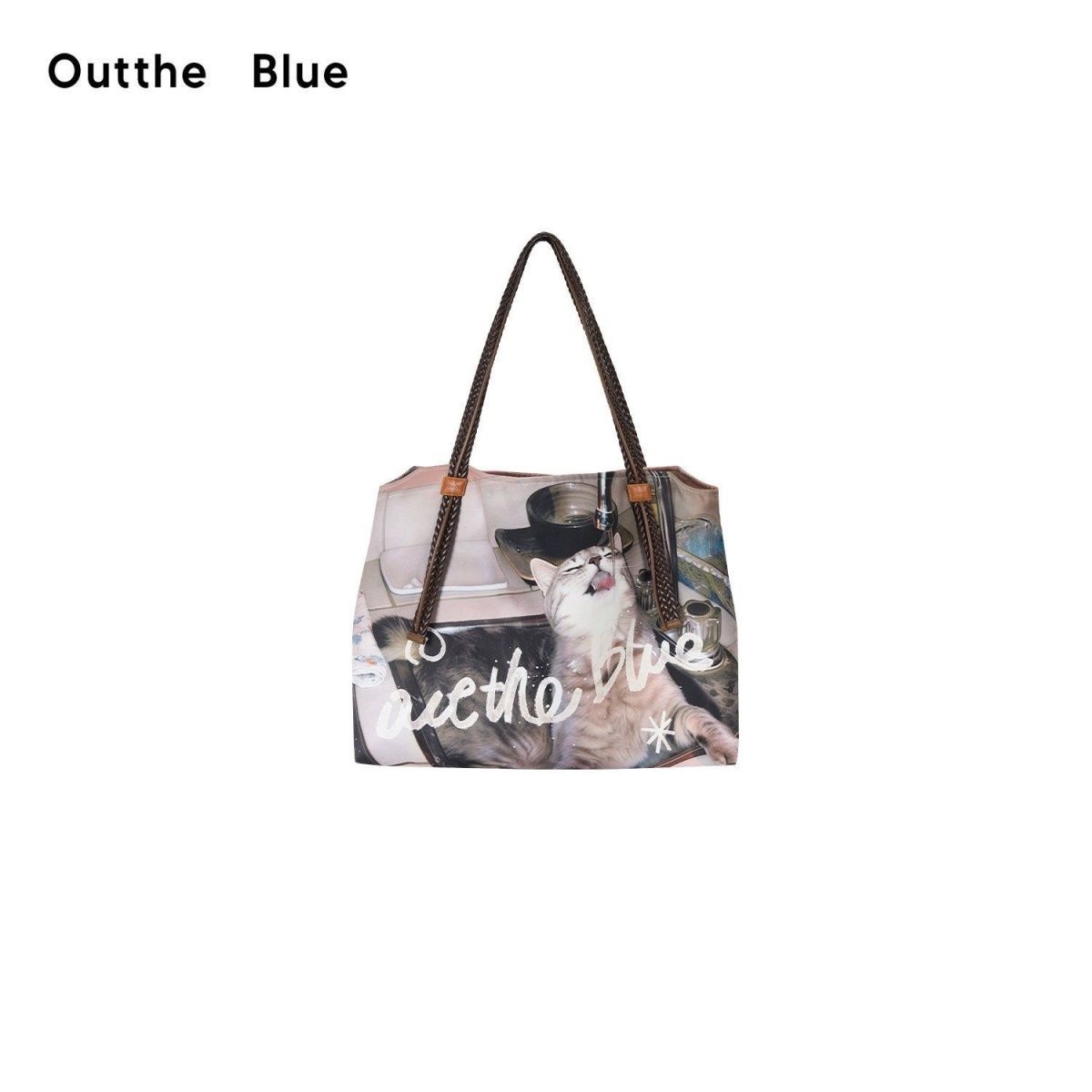 Tote Bag Women Cat Pattern 202 - đánh giá và giá Sewing Zipper