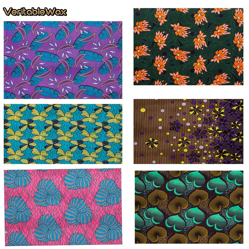 Châu Phi Nigeria in hình vải B - đánh giá và giá Sewing Batik Fabric