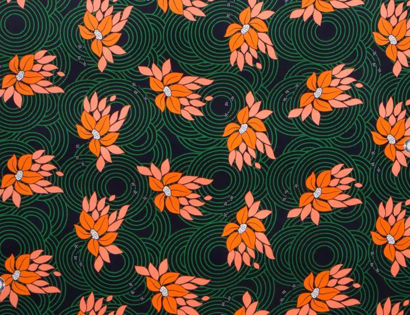 Châu Phi Nigeria in hình vải B - đánh giá và giá Sewing Batik Fabric