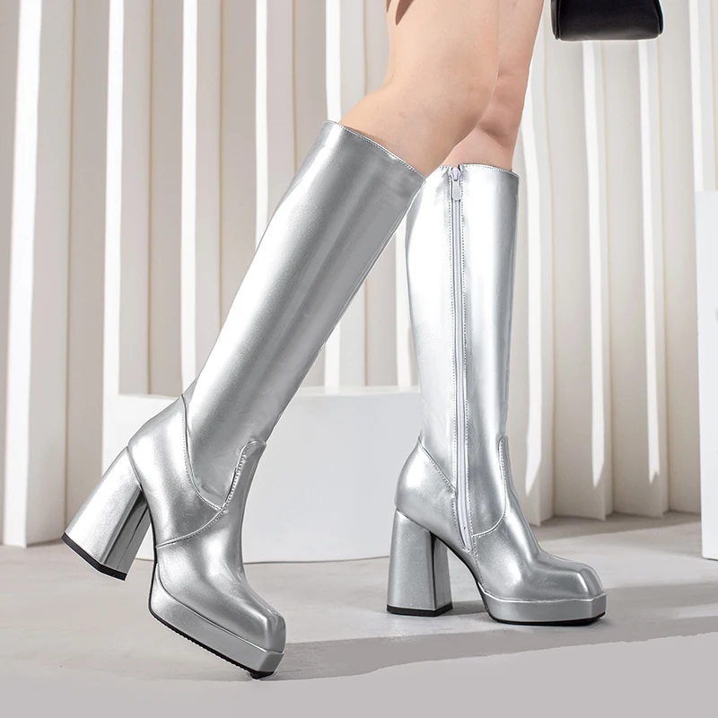 Green Winter Women Platform Kn - đánh giá và giá Sewing Zipper