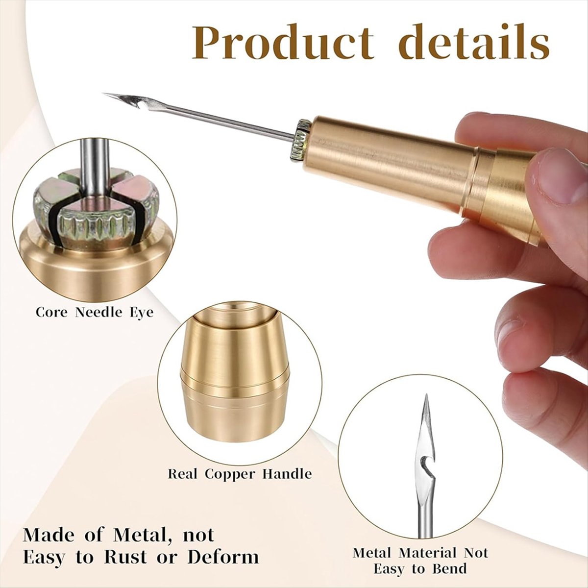 9pcs Leather Sewing Awl Kit wi - đánh giá và giá Sewing Repair