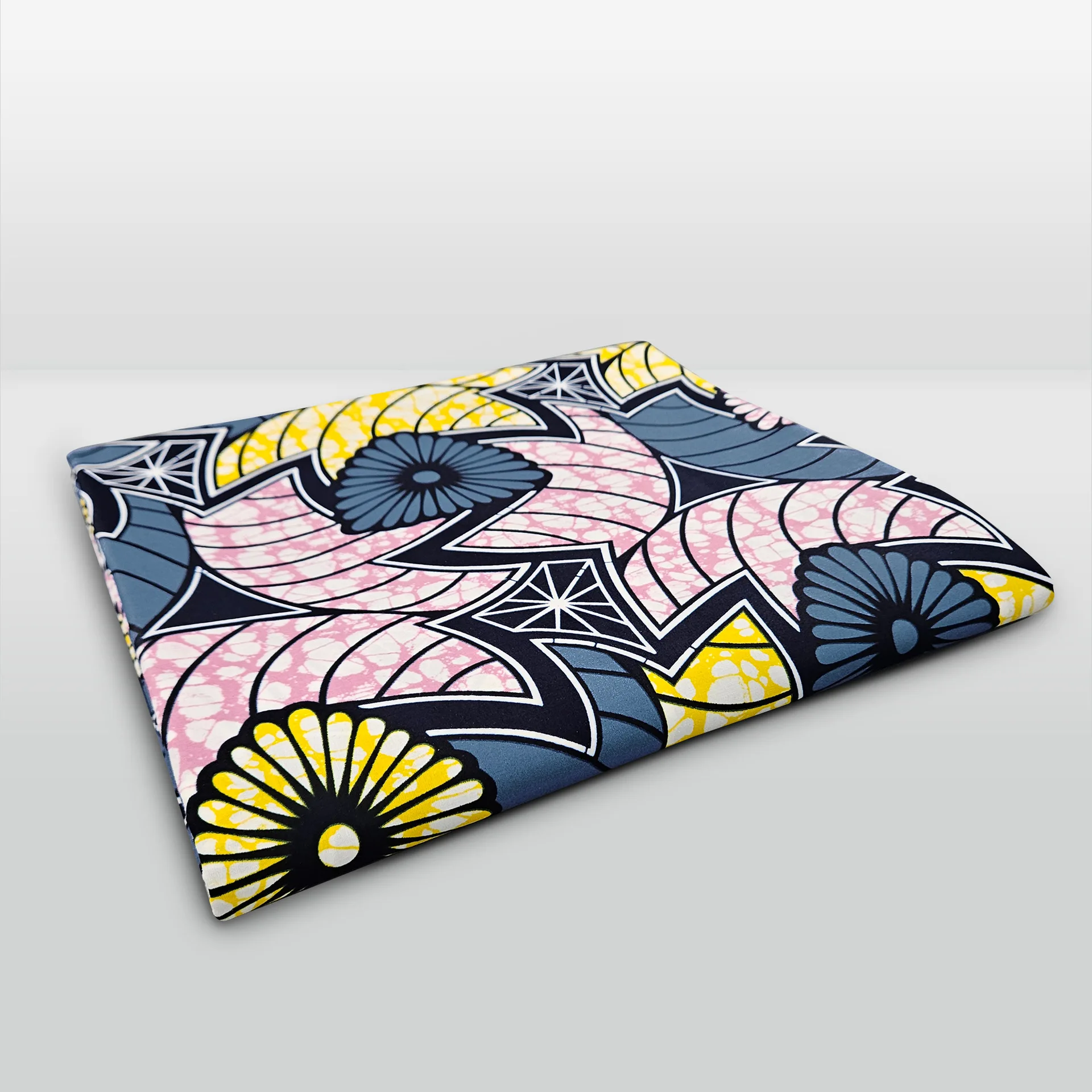 Cotton African Waxed Fabric Ye - đánh giá và giá Sewing Batik Fabric