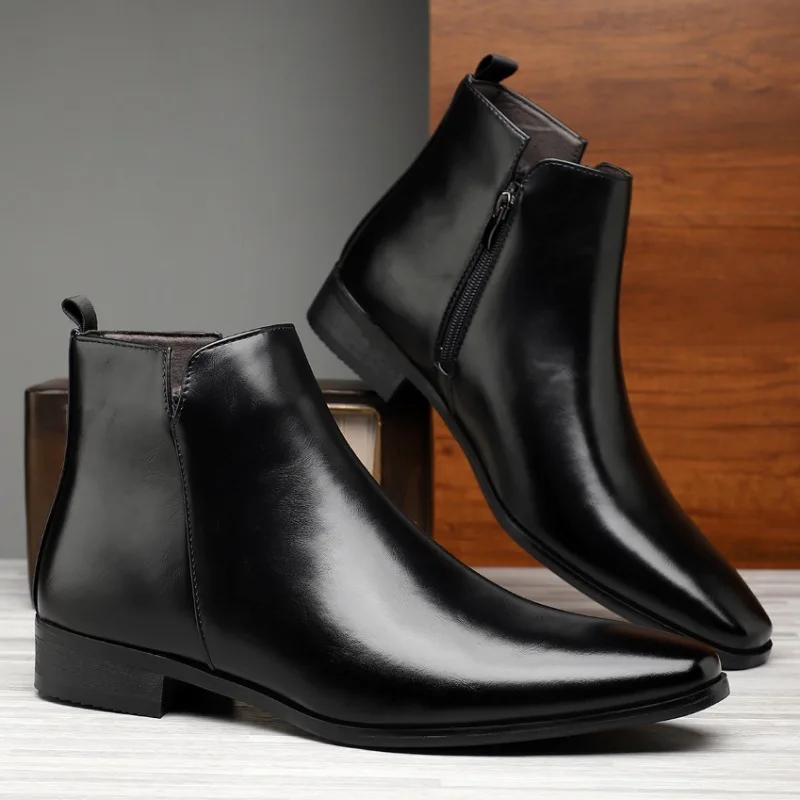 New Men's Boots Classics Chels - đánh giá và giá Sewing Nylon