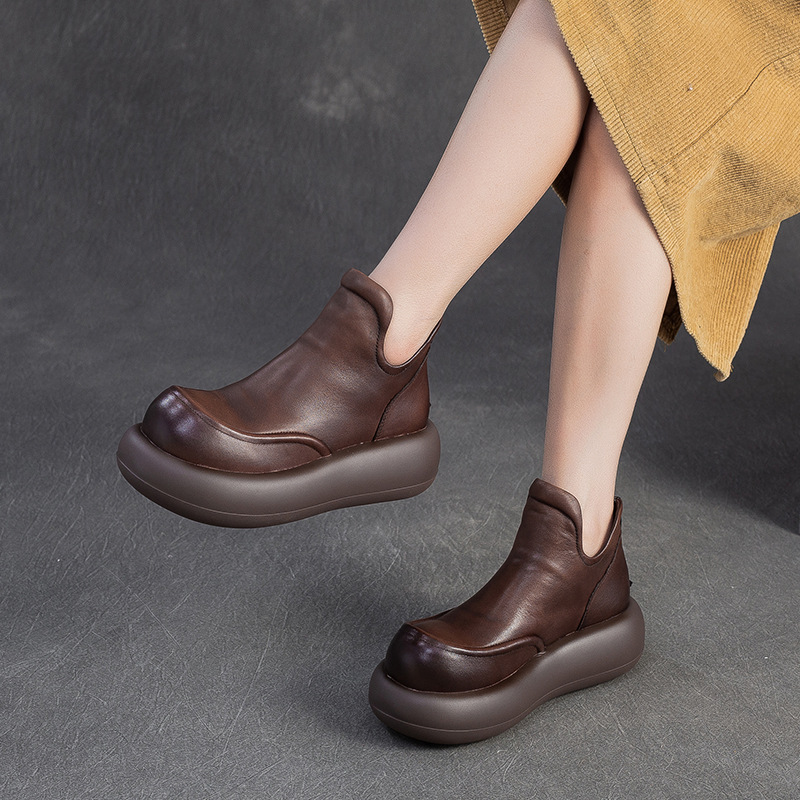 High-top Short Boots New Style - đánh giá và giá Sewing Zipper