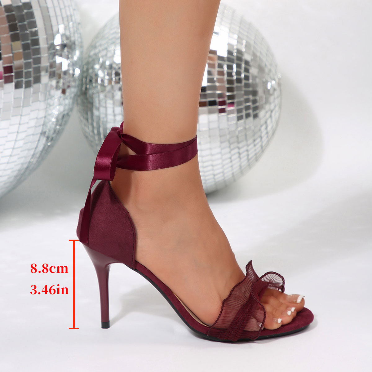 Lace Decorative Black High Hee - đánh giá và giá Sewing Nylon